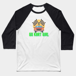 kart racing girl2021 Baseball T-Shirt